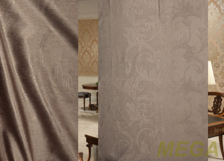 Ткани портьерные Однотон Блэкаут KT BI75-1808-2/280 Bl