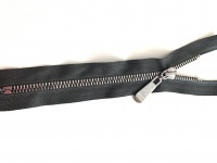 Молния трактор декоративный Т5 1 замок металлизированный зуб у/з 18см в Иваново