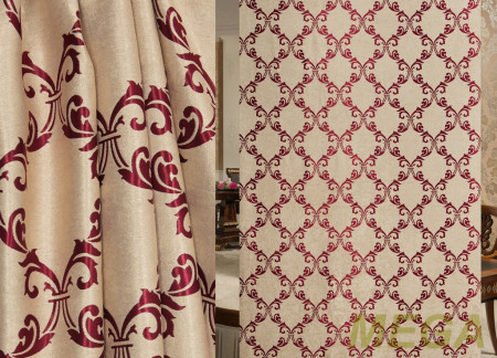 Ткани портьерные Жаккард Блэкаут JL BKJ-1474-14/280 Bl