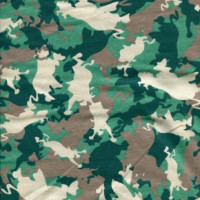 Полотно трикотажное Кулирка 30/1 набивная в рулоне  в Иваново